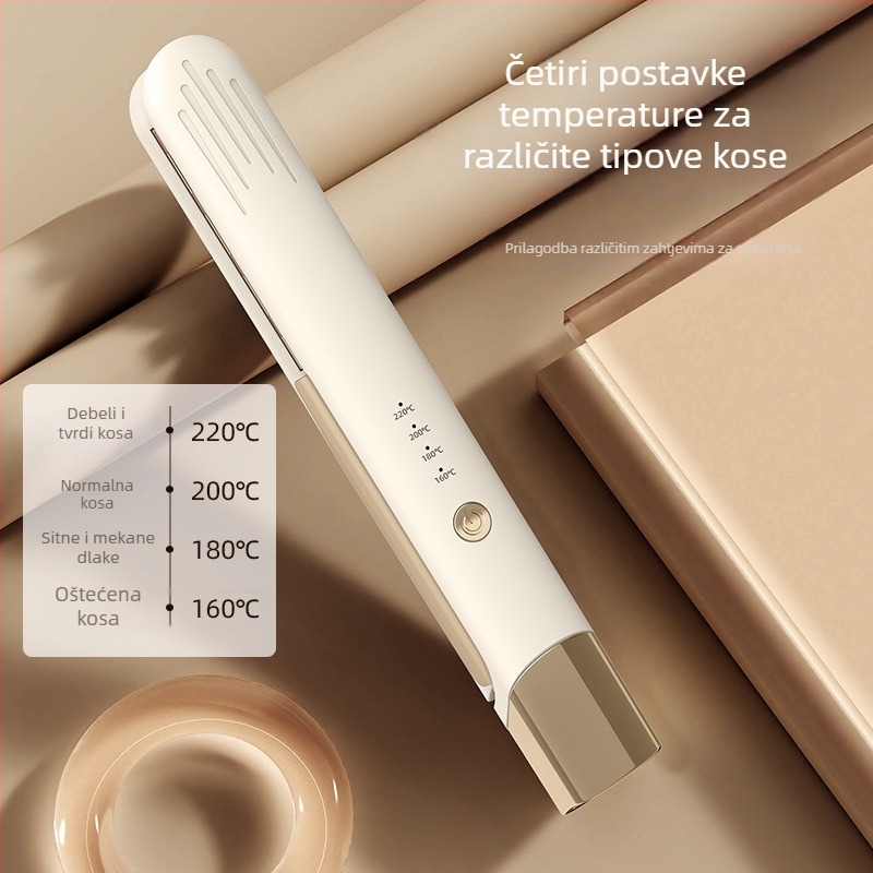 3-u-1 uređaj za kosu: suho/mokro stiliziranje, keramičke ploče ≥31 mm, 25–39 W, kabel