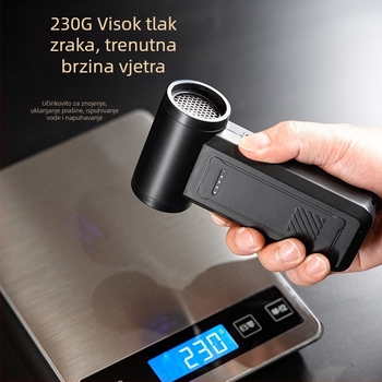 Ručni turbinski ventilator i usisivač prašine, mini usisavač za automobil, prijenosno