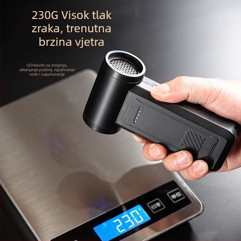 Ručni turbinski ventilator i usisivač prašine, mini usisavač za automobil, prijenosno