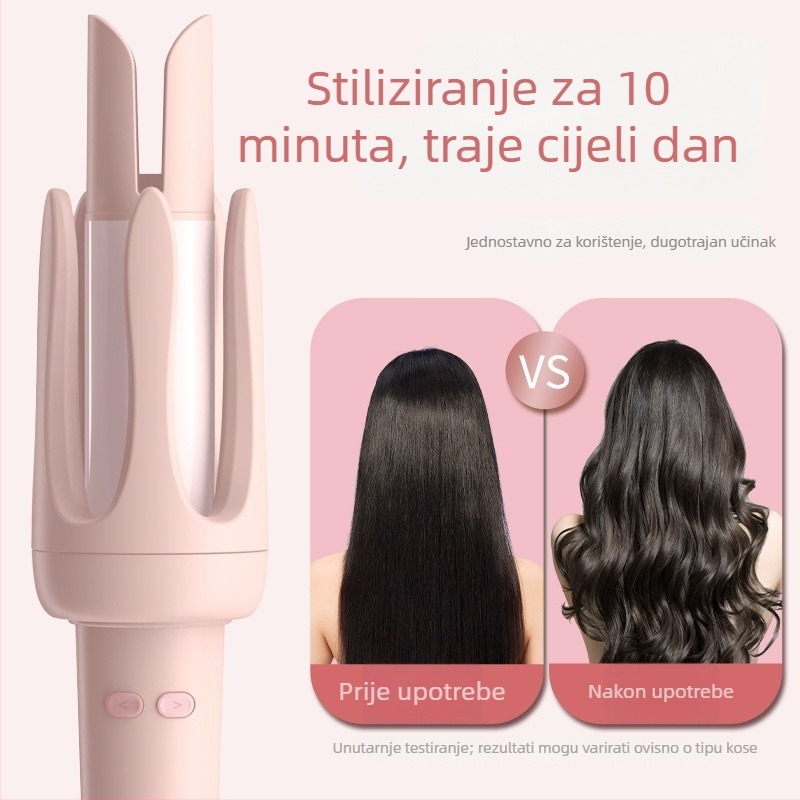 Chigo automatska kovrčava za kosu s velikim kovrčama i valovima, 3 postavke temperature, turmalin keramika, 34W, 220V