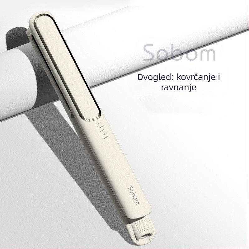 SOBOM dvostruko funkcijski uređaj za ispravljanje i uvijanje kose, keramički cilindar 16-20 mm, 220V, 50W