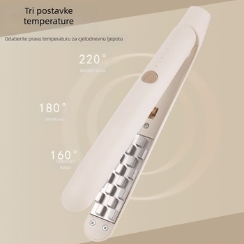 VBT 3-u-1 uređaj za stiliziranje kose: kovrče, ravnanje i volumen korijena – keramno grijanje, cilindar 21–30 mm, žično napajanje (AC), 15 postavki temperature, 110–240 V