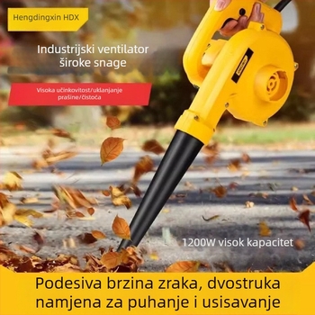 Industrijske klase ručni puhač zraka – podesiva brzina, 21V, za kućnu i automobilsku upotrebu, izbacivanje pepela i prašine
