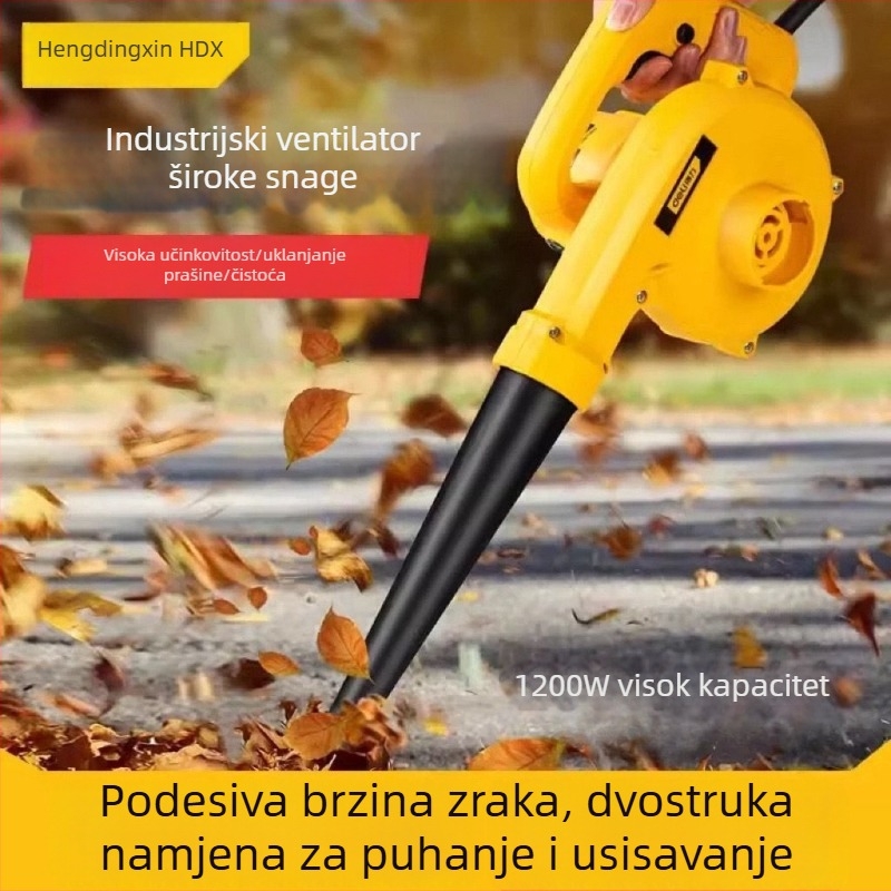 Industrijske klase ručni puhač zraka – podesiva brzina, 21V, za kućnu i automobilsku upotrebu, izbacivanje pepela i prašine