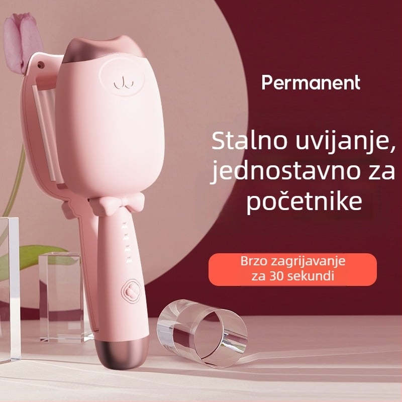 Keramički uvijač s negativnim ionima, 46W, 220V, 15 postavki temperature, pogodan za sve tipove kose