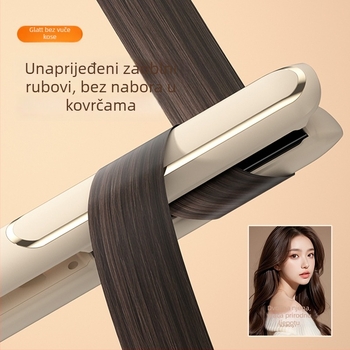 Sobom dvostruko upotrebljiva pegla za kosu za ravnanje i kovrčanje s negativnim ionima za oštećenu kosu, 220V, 35W, 25 razina kontrole temperature