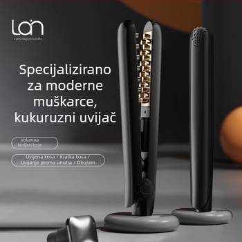 Yaruishi Mini Kukuruzni Uvijač Za Suhu Kosu – Protiv Opekline, Brzo Stiliziranje (<1 min), 220V, 25W