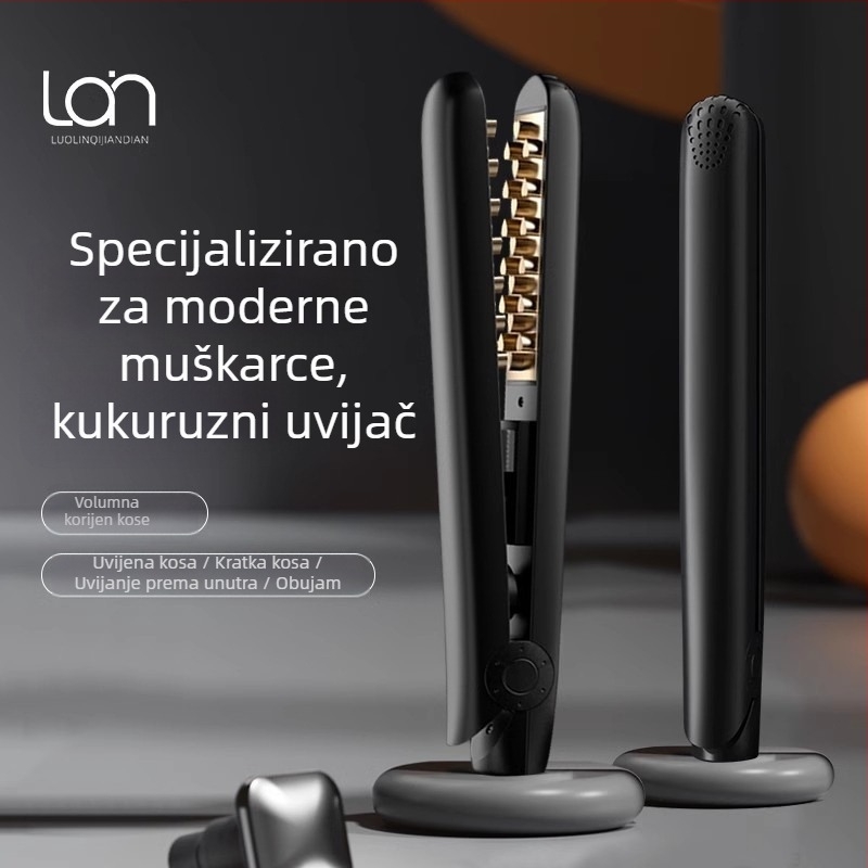 Yaruishi Mini Kukuruzni Uvijač Za Suhu Kosu – Protiv Opekline, Brzo Stiliziranje (<1 min), 220V, 25W