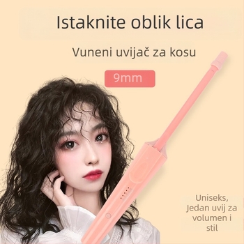 Uvijač za kosu s keramnim vodičem, podesiva temperatura, žično napajanje (AC), 20W, 220–230V