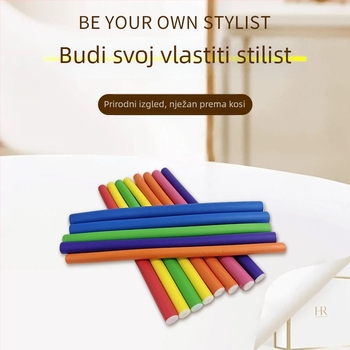 Gumeni uvijač za kosu, model br. 3, za kućnu upotrebu, Bright Sunshine