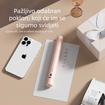 3-u-1 bežični aparat za kosu s turmalinsko-keramičkom površinom – ravnanje i kovrčanje, promjer 31 mm+, 40W, 3.7V
