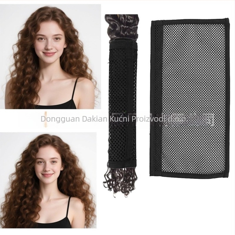 Uvijač za kosu Length-n-Lock s mrežastim kapuljačom za sušenje kovrča, Materijal: najlon, Šifra: Hym301
