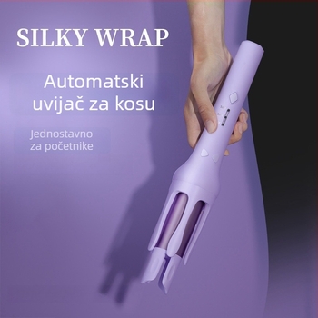 Chigo automatska pegla za kosu za kovrče, keramički grijač, 220V, rotirajuća, za mokru i suhu kosu