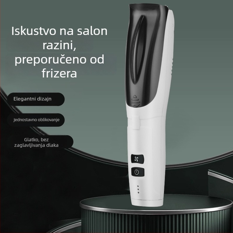 Mašina za šišanje kose s tišim usisavanjem dlaka, punjiva, vodootporna, bez četkica motor, keramičke oštrice