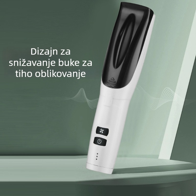 Mašina za šišanje kose s tišim usisavanjem dlaka, punjiva, vodootporna, bez četkica motor, keramičke oštrice