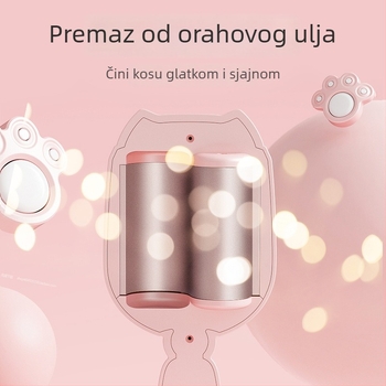 Kovrilo za kosu s turmalinskim keramičkim grijačem, 10-stupanjska regulacija temperature, žično napajanje, 42W, digitalni zaslon