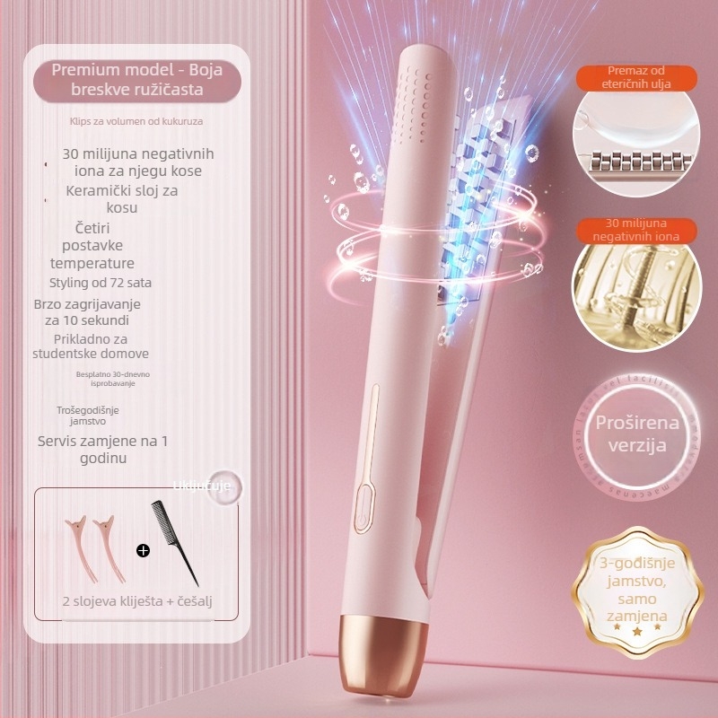 Honghong uređaj za kovrčanje kose s 16–20 mm valjkom, negativni ioni, 15 razina temperature, 30 W, 220 V