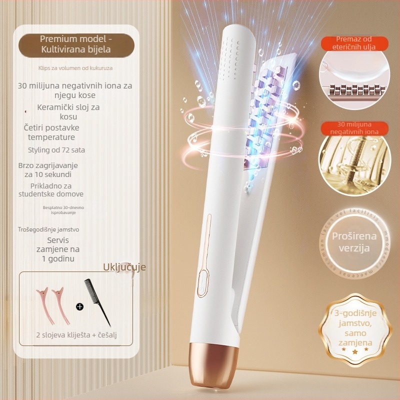 Honghong uređaj za kovrčanje kose s 16–20 mm valjkom, negativni ioni, 15 razina temperature, 30 W, 220 V
