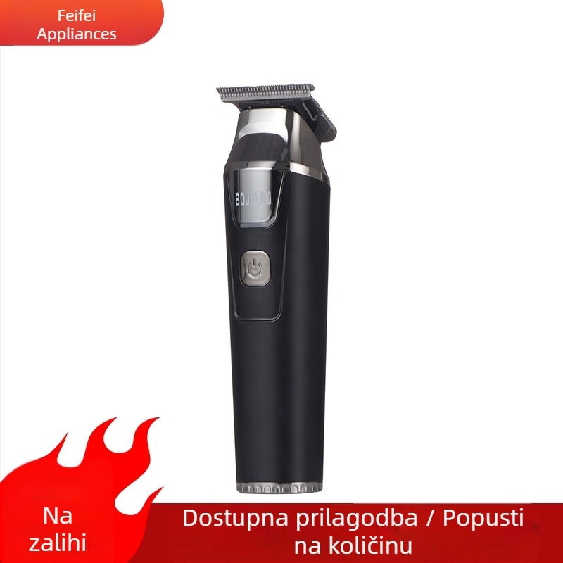 BJ-X16 električni klipper za kosu, višenamjenski kućni uređaj, punjiv, bezčetkasti motor, keramičke oštrice