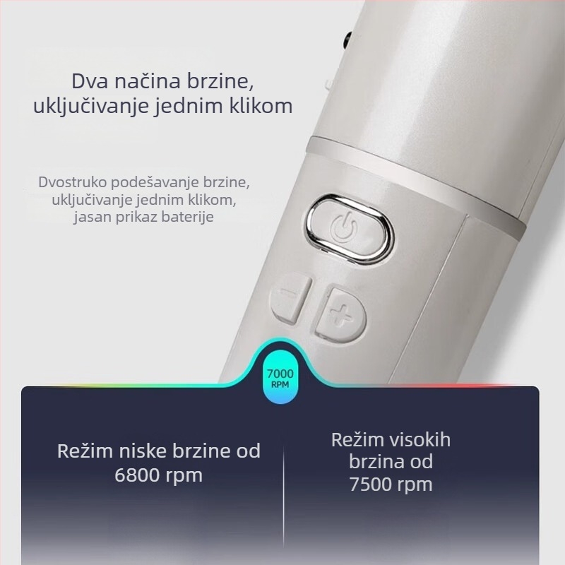 Koji električni uređaj za šišanje kose, keramička oštrica, izdržljiva i periva glava rezanja, za odrasle