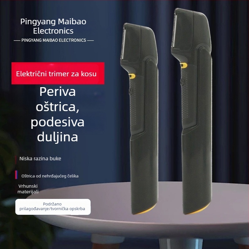 Muški električni šišač za kosu za kućnu upotrebu, prenosni mini s USB napajanjem