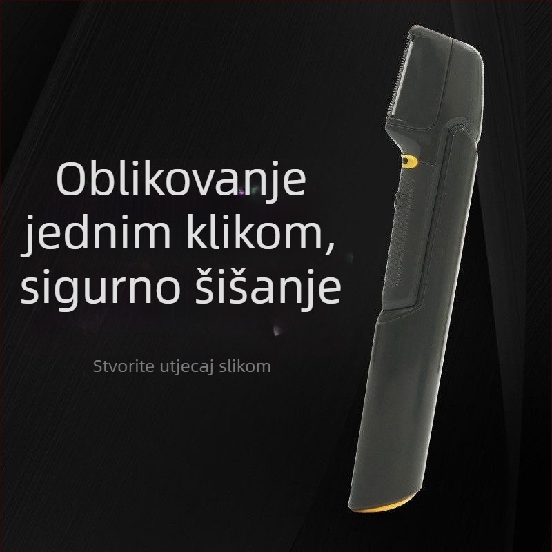 Muški električni šišač za kosu za kućnu upotrebu, prenosni mini s USB napajanjem