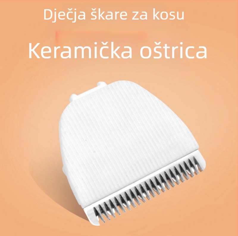 Keramička glava rezača za dječje uređaje za šišanje kose | Model HK668A 500A 610 Y218 | Uklonjiva i periva | Vodootporna