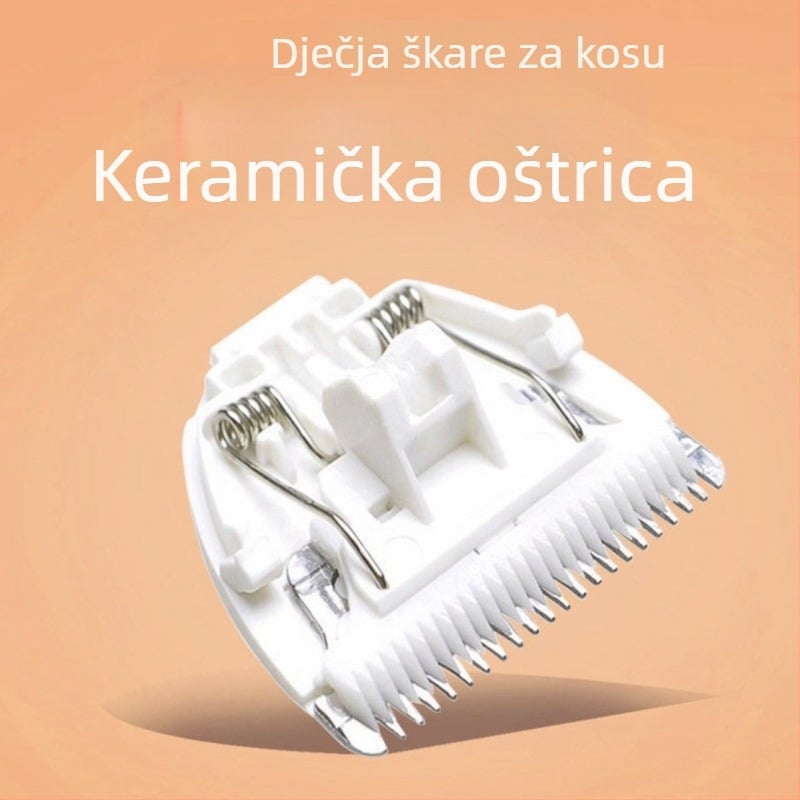 Keramička glava rezača za dječje uređaje za šišanje kose | Model HK668A 500A 610 Y218 | Uklonjiva i periva | Vodootporna