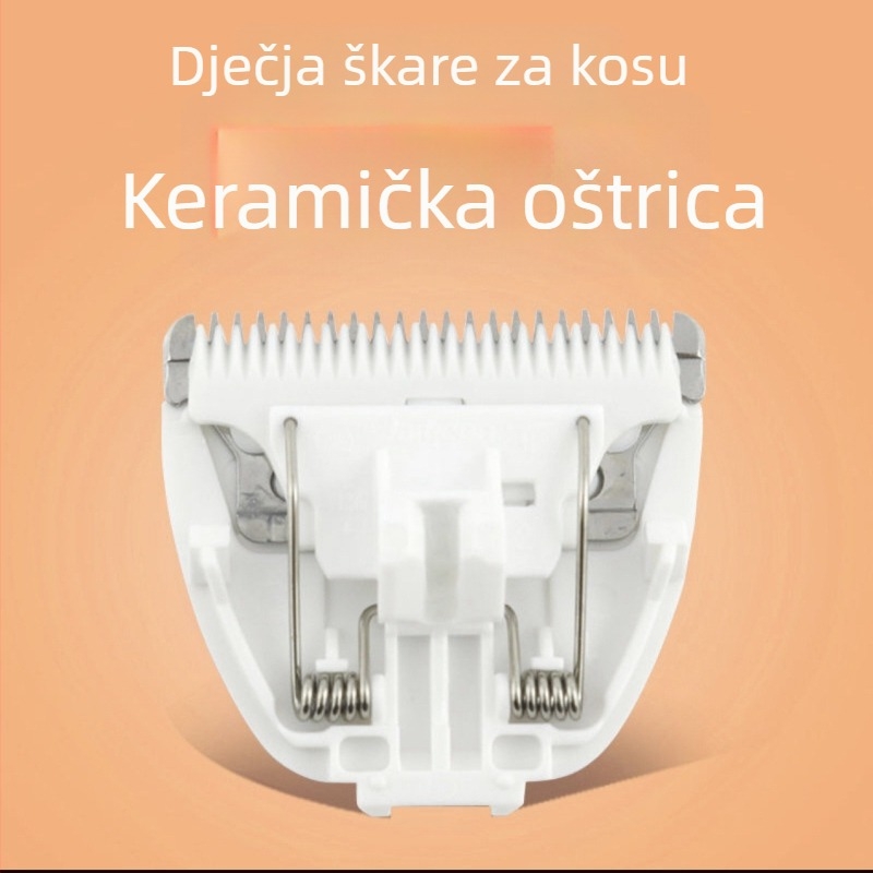 Keramička glava rezača za dječje uređaje za šišanje kose | Model HK668A 500A 610 Y218 | Uklonjiva i periva | Vodootporna