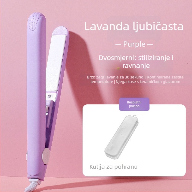 Dvostruki uređaj za ravnanje i uvijanje kose, keramički premaz grijanja, promjer <15 mm, 15 razina temperature, napajanje 220V, 20W
