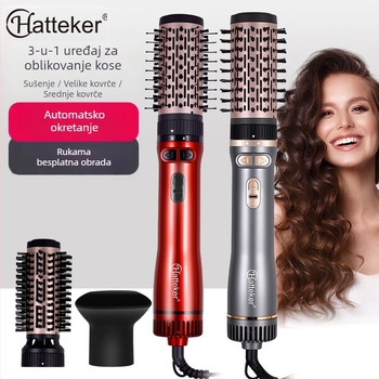 HATTEKER uvijač za kosu — grijački element iznad 31 mm, 3-stupanjska kontrola temperature, 800W, 220V