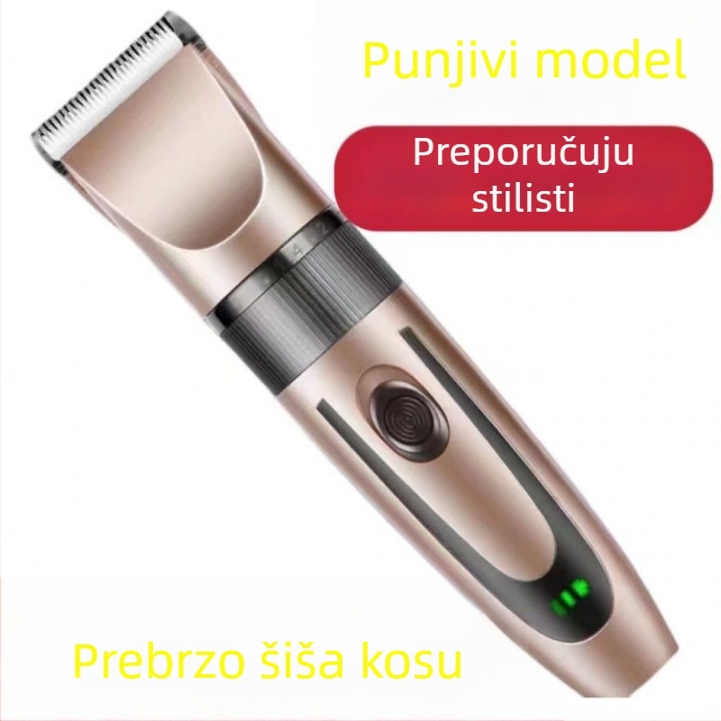 Profesionalni električni kliper za frizerske salone i kućnu upotrebu