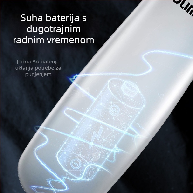 Električni uređaj za šišanje kose; Napajanje: baterija suhog ćelija; Motor s četkicama; Oštrica od nehrđajućeg čelika; Ugrađena baterija 500-800 mAh