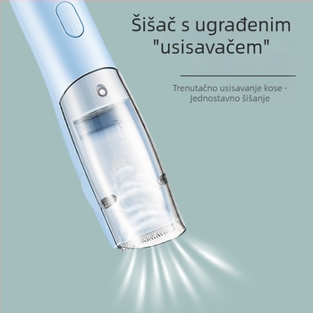 MARSKE Dječji električni uređaj za šišanje kose, vodootporan, motor bez četkica, oštrice od nehrđajućeg čelika, ugrađena baterija 1000–1200 mAh, radni vijek 1–3 sata