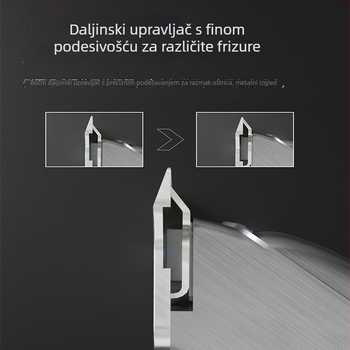 Električni podrezivač za karvanje – AUX-S2, dvostruko napajanje (punjenje/priključak), čelična glava za rezanje, odvojiva i periva glava