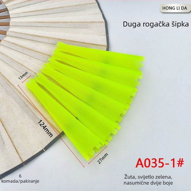 Set uvijača za kosu, plastika/smola, 6 komada