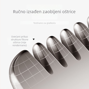Dječji profesionalni bežični uređaj za šišanje kose, bezkartni motor, oštrice od nehrđajućeg čelika, ugrađena baterija 800–1000 mAh, radno vrijeme 1–3 sata, ultra tih