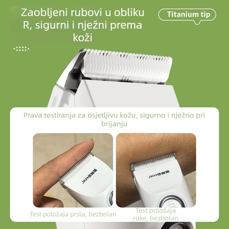 Električni kliper za njegu kućnih ljubimaca – visokoučinkoviti trimer za pse i mačke, profesionalni alat za njegu, model C8-008, Jia Ka Cat