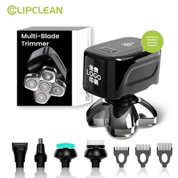 All-in-One električni uređaj za podrezivanje i brijanje, IPX7 vodootporan i za čitavo tijelo, bez četkica motor, ugrađena baterija 800–1000mAh, autonomia 1–3 sati