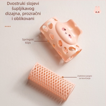 Set za kovrčanje kose od ABS plastike – dva komada, marka Xingyang (Tip: kovrčanje; Materijal: ABS; Pakiranje: 2; Autorizirana privatna marka: Da; Uvoz: Ne)