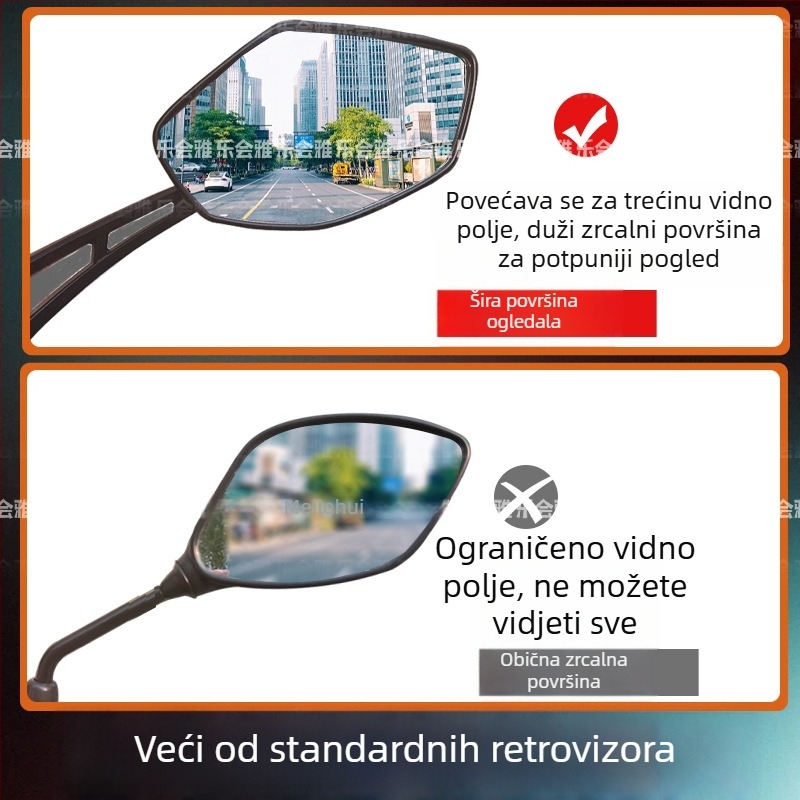 Zadnje ogledalo za motocikl — Powerful Factory, Kod proizvoda F9869tt69js986, Kompatibilno s modelima motocikla