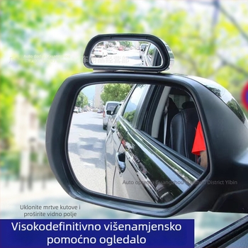 Hdelf 360° prilagodljivo ogledalo za mrtve kutove prednjih i stražnjih kotača, višefunkcionalno pomoćno ogledalo za vožnju unatrag