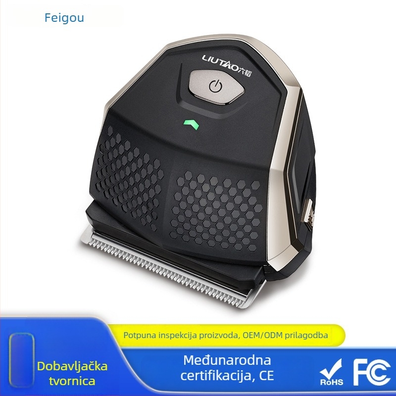 Električni uređaj za šišanje kose L802 s ugrađenom baterijom od 500–800 mAh, 5W motor, noževi od punog čelika, vodootporan