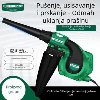 Visokoučinkoviti puhalo zraka za kućnu upotrebu i PC, kompaktni industrijski zrakopuh 21V