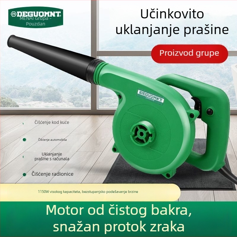 Visokoučinkoviti puhalo zraka za kućnu upotrebu i PC, kompaktni industrijski zrakopuh 21V