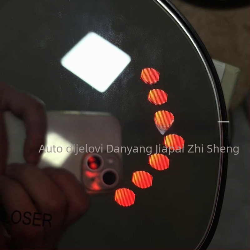 Zadnje ogledalo staklo stražnjeg retrovizora za Chevrolet Silverado 07-13 – ABS kućište, zakrivljena površina, model 07-13 Silverado, težina 320 g