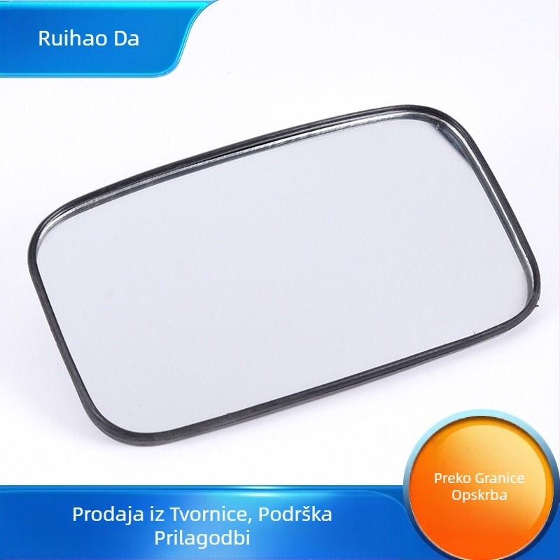 Univerzalni retrovizor za inženjerska vozila (viličari i kamioni) — Rui Hao Da, PP + staklo, kuglični spoj, 80 kom