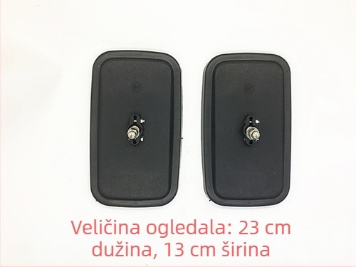 Retrovizor za motocikle i tricikle, kvadratno i konveksno ogledalo, dodatak za modifikaciju