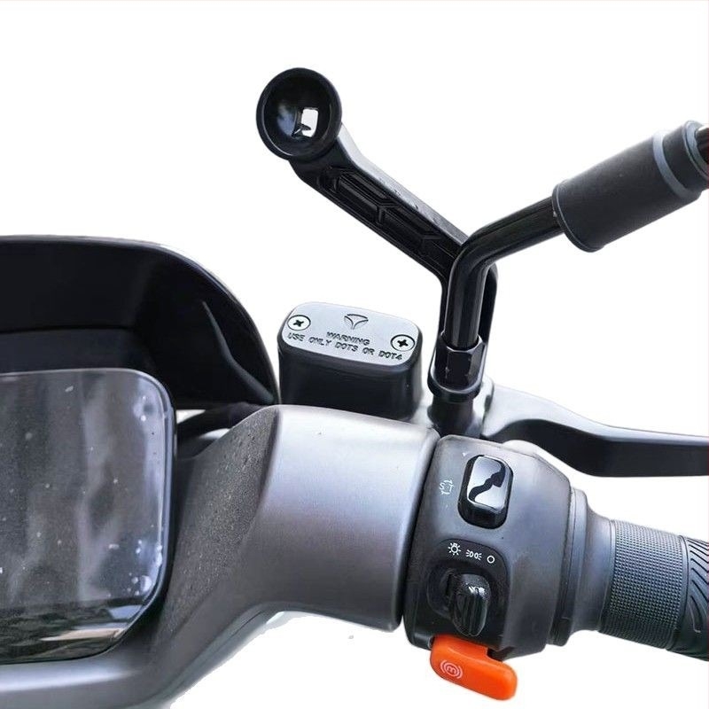 Desni bočni držač za mobitel za električna vozila — aluminijska legura, fiksna baza, navigacijski držač, ojačani rod retrovizora