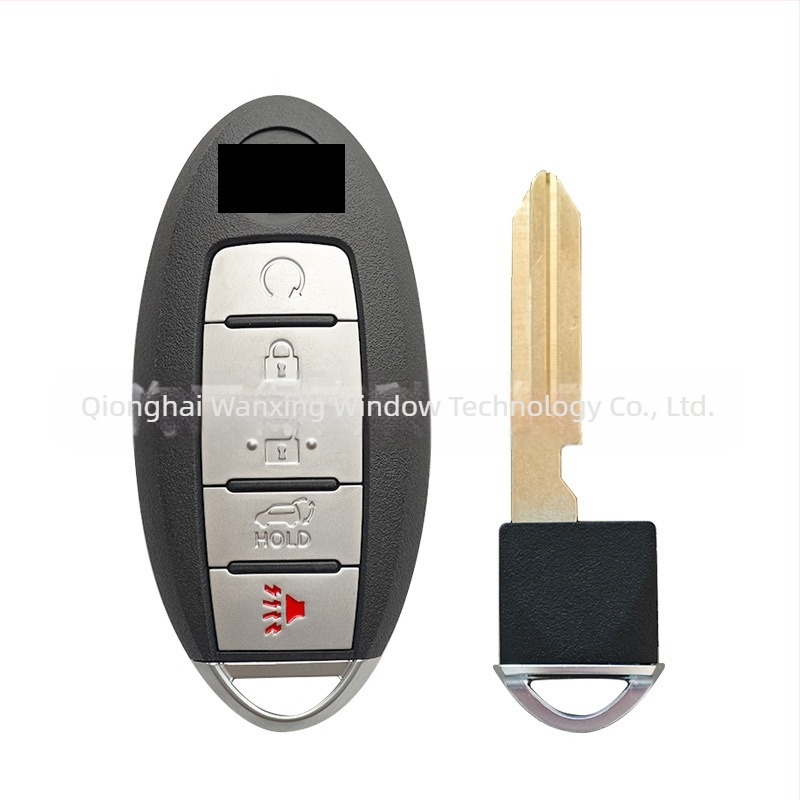 Daljinski ključ Nissan Rogue | 4A čip, 433 MHz, 5 tipki | S180144110